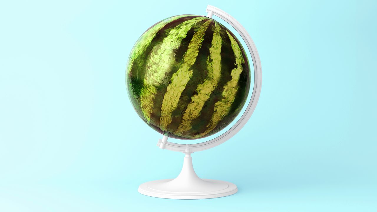 Шар Арбуз. Арбуз и земной шар. Фаза шарика у арбуза. Orb Watermelon.
