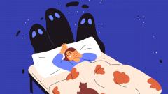 Стало известно, в каких позах для сна люди чаще видят кошмары