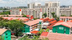 разноцветный район для людей с деменцией