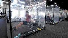 В Калифорнии придумали способ держать социальную дистанцию в фитнес-клубе
