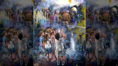 Художник посвятил картину жертвам коронавируса